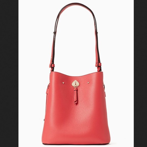 kate spade Handbags - Kate Spade Marti Large Bucket Bag Dark Watermelon Gelato